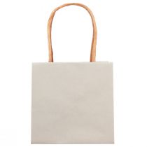 Itens Saco de presente com alças saco de presente cinza 12×12cm 8 un