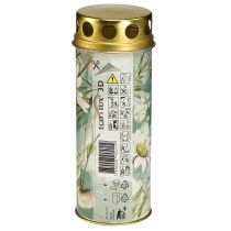 Itens Luz grave com motivo de decoração de luto Ø6cm Alt.17cm 6 unidades