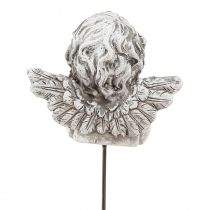 Itens Decoração de túmulo anjo em palito para arranjo 5,5 cm 4 unidades