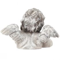 Itens Decoração de sepultura busto de anjo decoração de sepultura poliresina 16×10×11,5cm 2 un