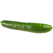 Itens Pepinos artificiais para decoração de vegetais 24cm 4 unid.