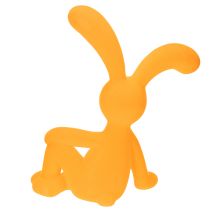 Itens Estatueta decorativa de coelho para ideias modernas de decoração de Páscoa, 38 cm