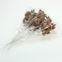 Itens Coelhinhos da Páscoa em arame, sortidos, 5cm - 7cm 20 unid.