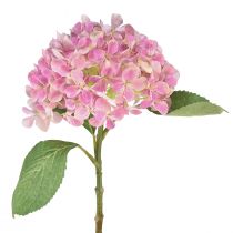 Itens Hortênsia artificial rosa flor artificial rosa Ø15,5cm 45cm