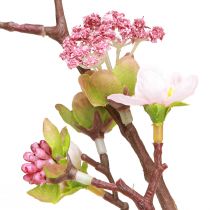 Itens Ramo de flor de cerejeira rosa 95cm