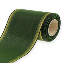 Itens Grinalda moiré 150mm, verde escuro