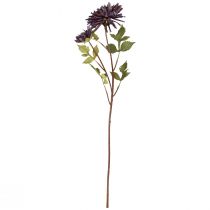 Itens Crisântemo artificial 2 flores roxas Ø5/11cm C70cm