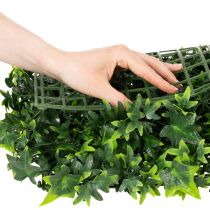 Itens Tapete de hera artificial verde 60x60 cm para decoração de parede
