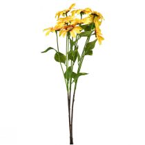 Itens Girassóis Artificiais Flores Decorativas Amarelo 79cm 3 unidades