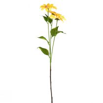 Itens Girassóis Artificiais Flores Decorativas Amarelo 79cm 3 unidades