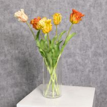 Itens Tulipas artificiais para decoração elegante de salas de estar e ocasiões de primavera, 53 cm
