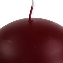 Velas esféricas 60 mm vermelho velho 16 unidades