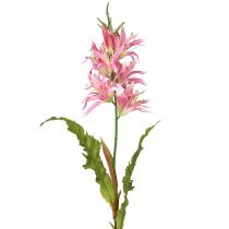 Itens Flores artificiais, flores de seda decorativas lírio rosa 97cm