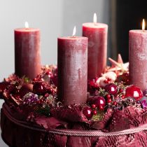 Itens Ramos de frutas vermelhas brilhantes - ideais para decorações festivas, 30 cm - conjunto de 6