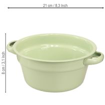 Itens Tigela decorativa de metal, em tons pastel, Ø17cm A8cm, conjunto de 4 peças