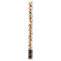 Itens Mini bolas de árvore de Natal bronze inquebrável Ø3cm Alt.3,5cm 14pcs