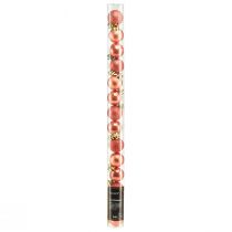 Itens Mini bolas de árvore de Natal laranja inquebráveis Ø3cm 14 unidades