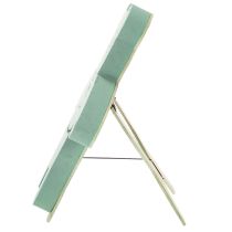 Itens Urso de pelúcia floral em espuma com suporte, 48,5 cm x 42 cm, 5 cm de altura, 1 peça