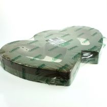 Itens Coração de espuma molhada duplo 38cm aberto