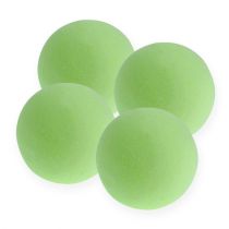 Itens Bolas de espuma verdes 9cm 4pcs