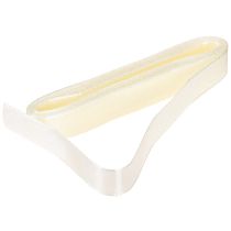 Itens Fita decorativa para presente, fita creme, fita de orla 15mm 3m, 10 peças