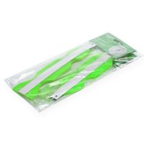 Itens Flor de papel favo de mel verde Ø40cm 4 unidades