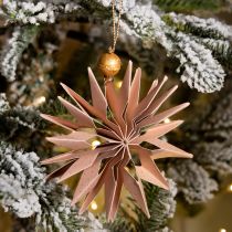 Itens Estrelas decorativas de papel para pendurar, perfeitas para decorações festivas.