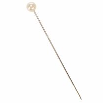 Itens Alfinetes com cabeça de pérola Ø6mm 65mm Champagne