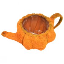 Itens Vaso abóbora decoração laranja amarelo-verde Ø19cm H12cm