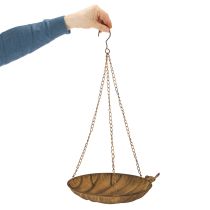Itens Vaso decorativo suspenso, decoração de jardim, com aparência rústica, Ø31cm, C62cm
