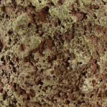 Itens Vaso rústico com efeito musgo Ø17cm A16,5cm