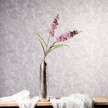 Itens Flor artificial de delfínio para decoração de casa moderna, 100 cm