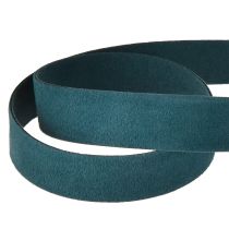 Itens Fita de veludo azul para joias, fita para presente, azul, 15mm, 7m