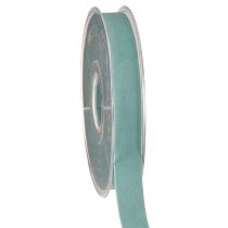 Itens Fita de veludo azul claro fita decorativa fita de presente azul 15mm 7m