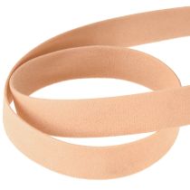 Itens Fita de veludo rosa salmão fita decorativa para presente 15mm 7m