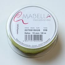 Itens Fita com estampa de bolinhas para embrulho decorativo de presentes, 1,5 cm de largura, 20 m de comprimento.