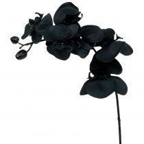 Orquídea para decorar Preto 54cm