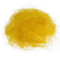Decoração de primavera, amarelo sisal, lã de sisal 300g