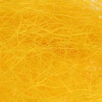 Decoração de primavera, amarelo sisal, lã de sisal 300g