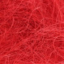 Itens Vermelho sisal, decoração natalina, lã de sisal 300g