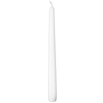 Itens Velas cônicas 250/23 velas brancas 12 peças