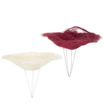 Itens Colar para buquê, acessório floral para arranjos de flores criativos, 20 cm, 8 peças