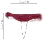 Itens Colar para buquê, acessório floral para arranjos de flores criativos, 20 cm, 8 peças