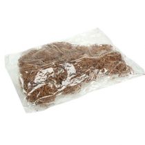 Itens Fibra decorativa de tamarindo natural 500g para artesanato e decoração floral.