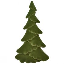 Itens Decoração para árvore de natal Árvore de natal abeto flocado verde 76cm