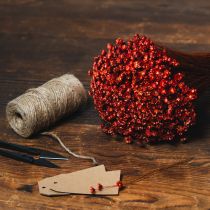 Itens Buquê de flores secas, um charmoso complemento para vasos ou arranjos, 44 cm