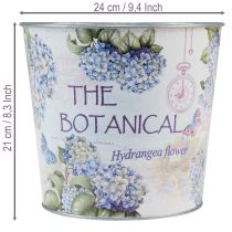 Itens Vaso de metal para hortênsia, Ø24cm A21cm