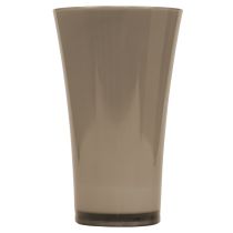 Itens Vaso "Fizzy" cinza platina Ø28,5cm H45cm 1 un.