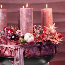 Itens Papel de embrulho favo de mel vermelho escuro L50,5cm C2500cm