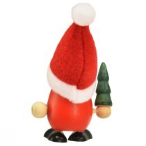 Itens Gnomos de natal gnomos decorativos madeira vermelho verde Alt.10,5/12cm 6 peças